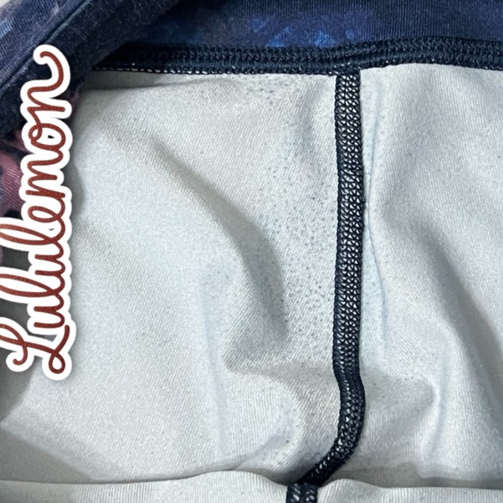 Lululemon Wunder Under Pant Full-On Luon Moody Mirage Bark Berry Deep Navy - Picture 9 of 12